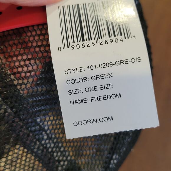 GOORIN BROS Freedom Camouflage Eagle Trucker Hat New with tags. One size - Picture 6 of 8